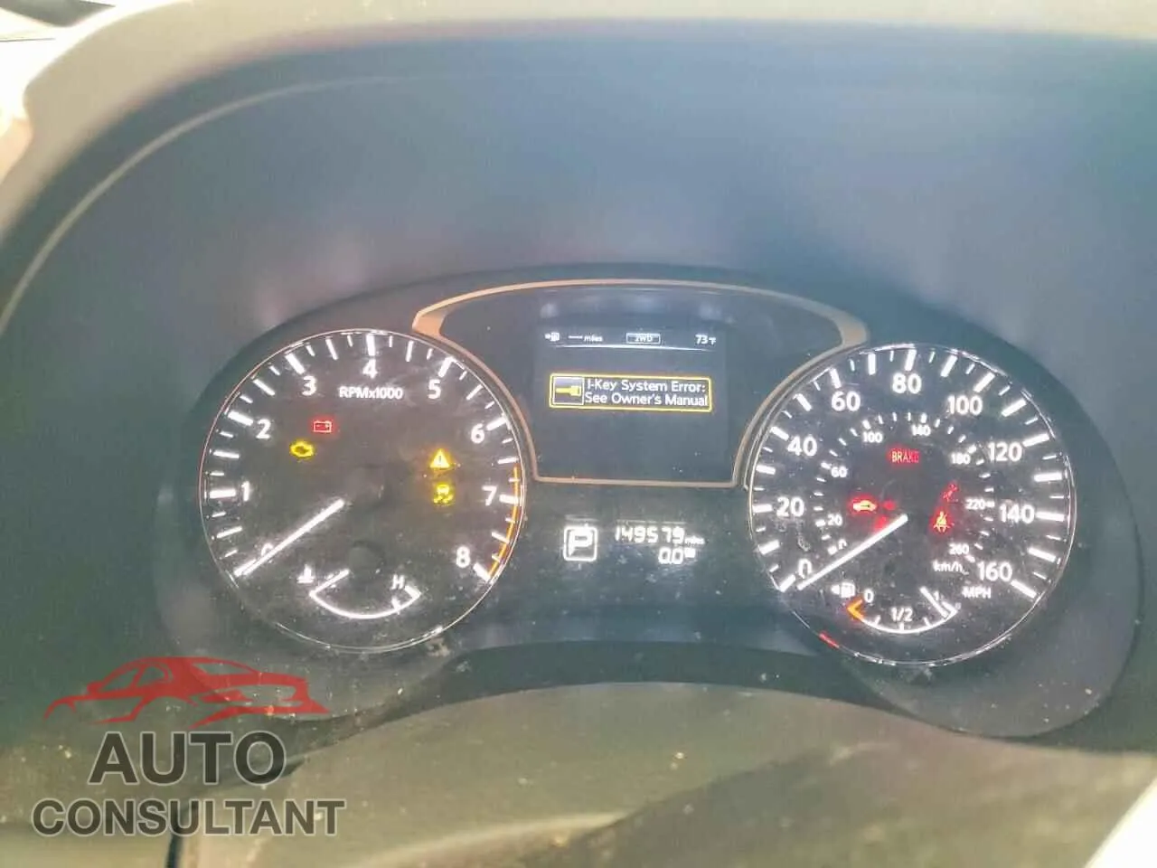 2013 NISSAN PATHFINDER Damaged VIN 5N1AR2MM4DC635323 – trunk area