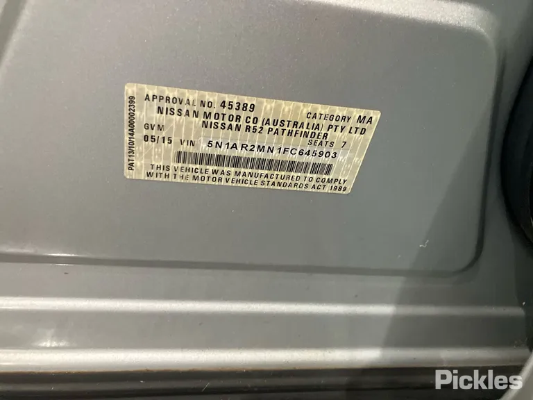 2015 Nissan Pathfinder Used VIN 5N1AR2MN1FC645903 – photo 31