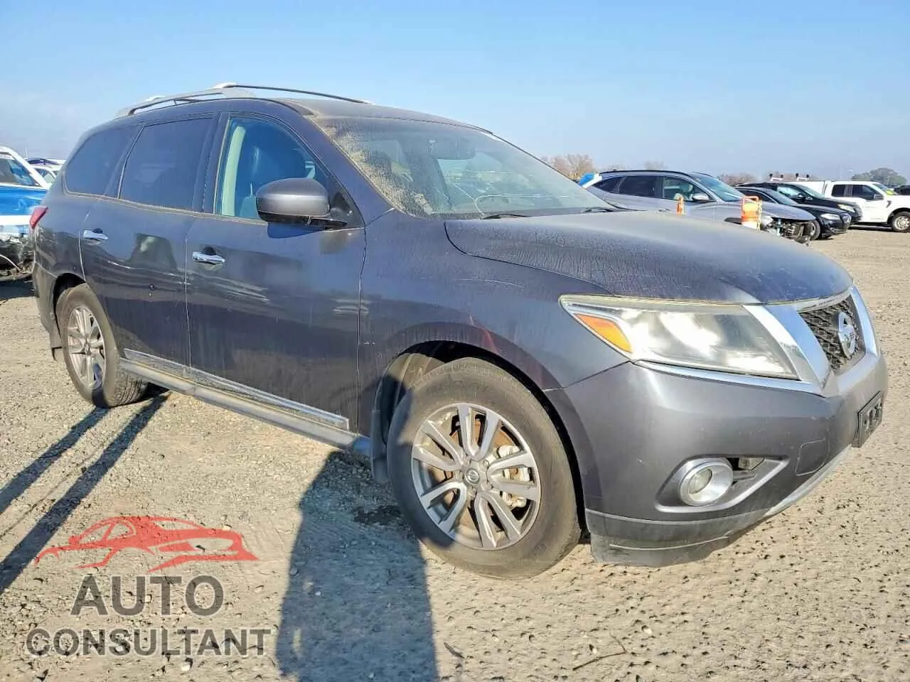 2014 NISSAN PATHFINDER Damaged VIN 5N1AR2MN7EC604111 – dashboard