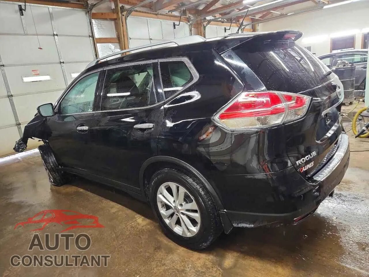 2015 NISSAN ROGUE Damaged VIN 5N1AT2MT9FC755470 – rear exterior