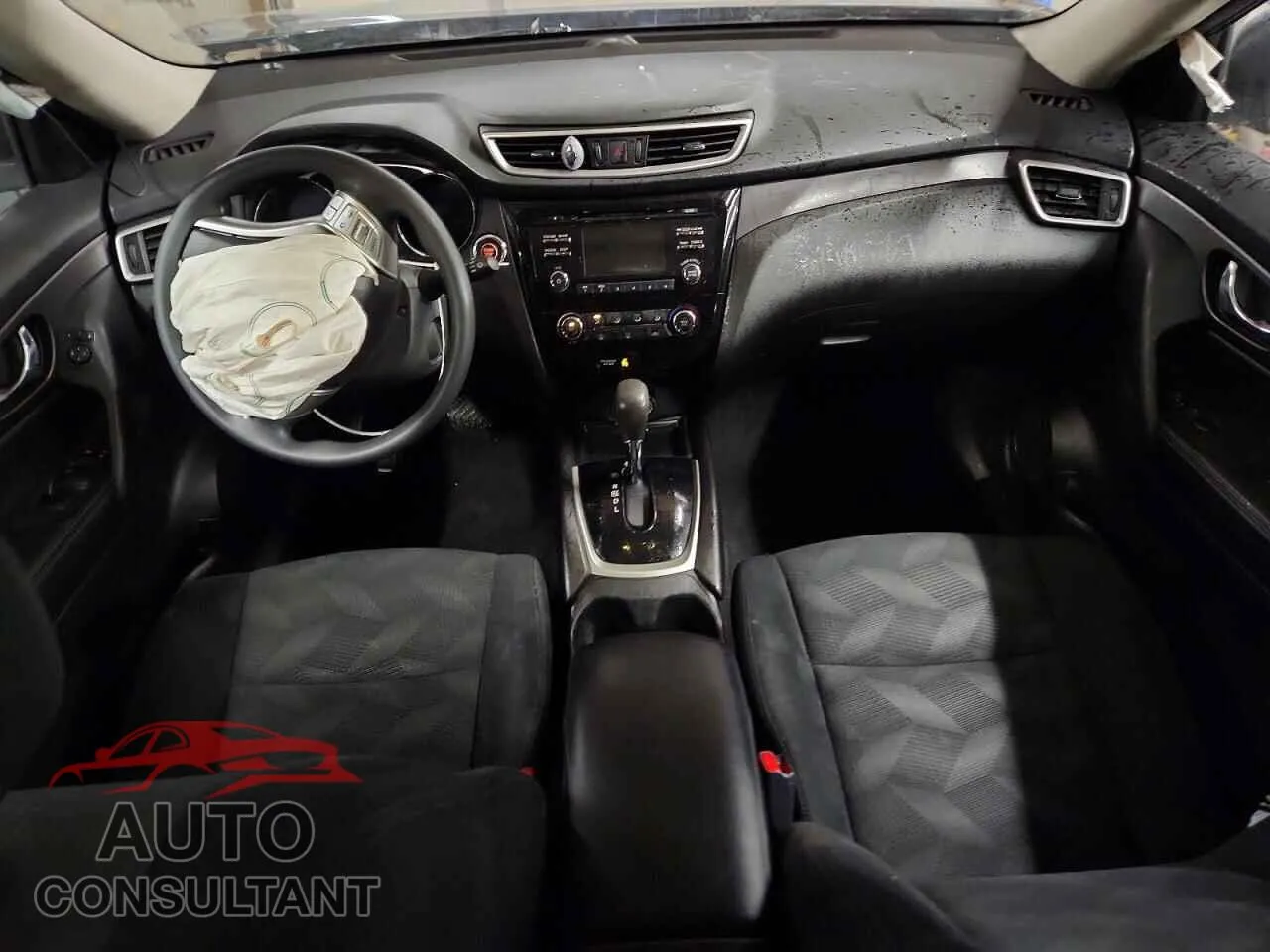 2015 NISSAN ROGUE Damaged VIN 5N1AT2MT9FC755470 – undercarriage