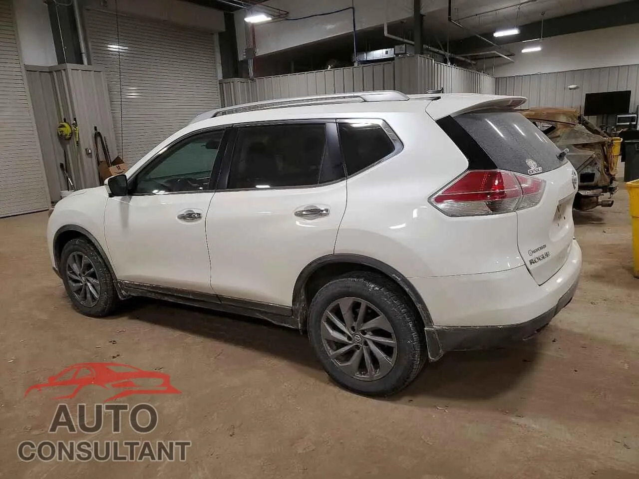 2016 NISSAN ROGUE Damaged VIN 5N1AT2MV5GC736997 – rear exterior