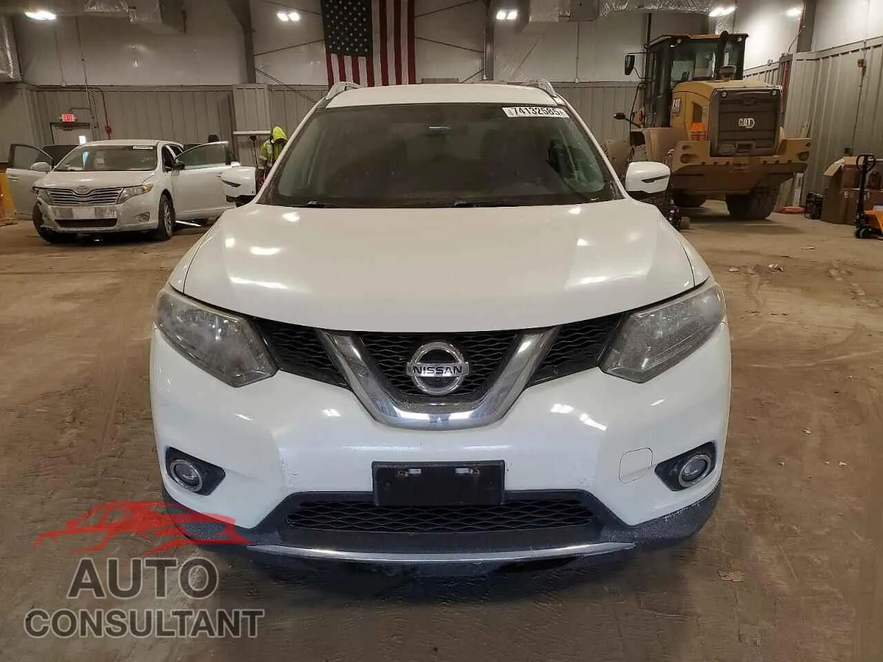 2016 NISSAN ROGUE Damaged VIN 5N1AT2MV5GC736997 – interior seats