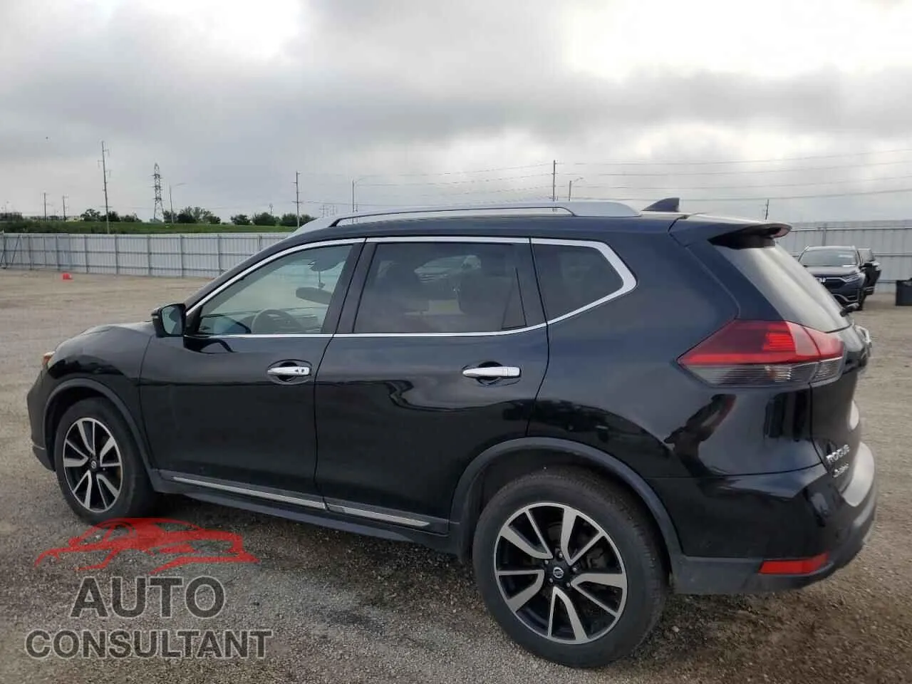 2019 NISSAN ROGUE Damaged VIN 5N1AT2MV5KC754084 – rear exterior