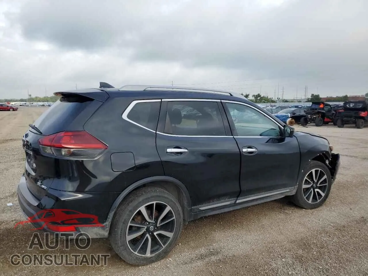 2019 NISSAN ROGUE Damaged VIN 5N1AT2MV5KC754084 – side profile