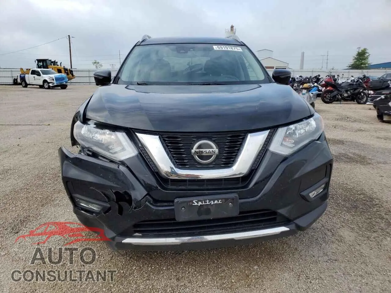 2019 NISSAN ROGUE Damaged VIN 5N1AT2MV5KC754084 – interior seats
