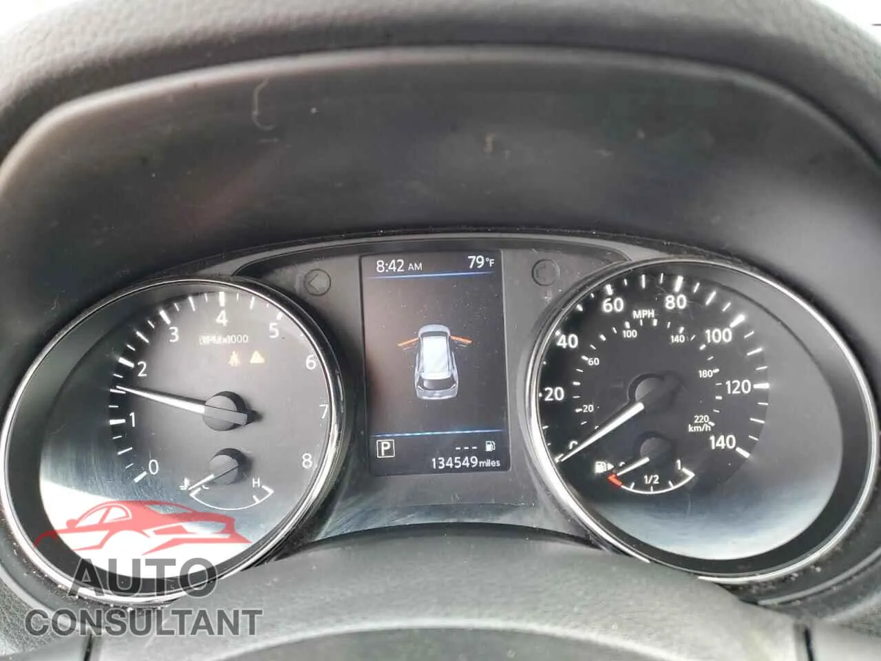2019 NISSAN ROGUE Damaged VIN 5N1AT2MV5KC754084 – trunk area