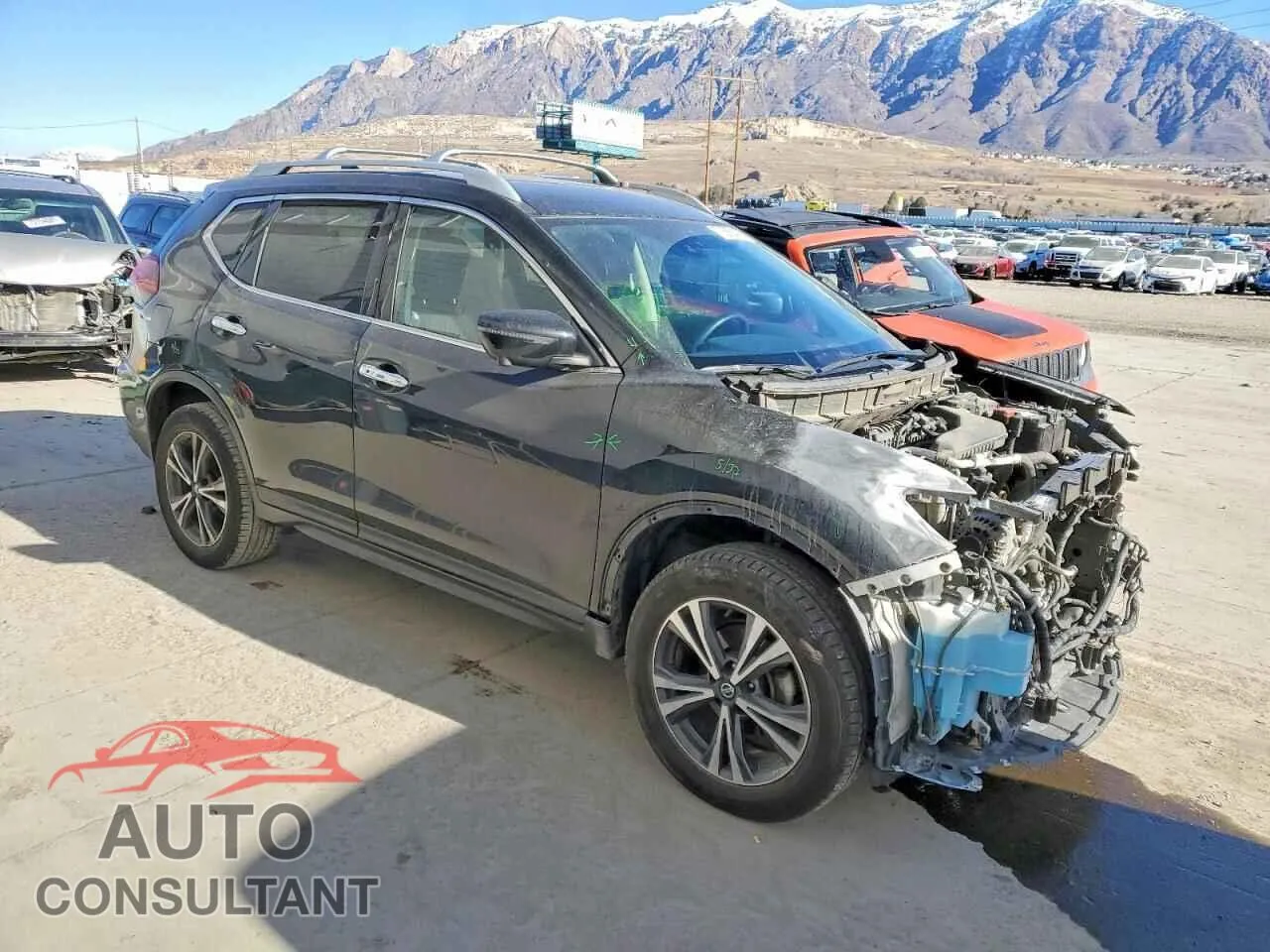2020 NISSAN ROGUE Damaged VIN 5N1AT2MV6LC715604 – dashboard
