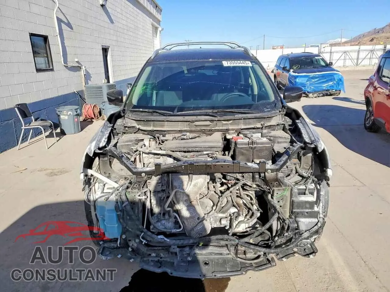 2020 NISSAN ROGUE Damaged VIN 5N1AT2MV6LC715604 – interior seats