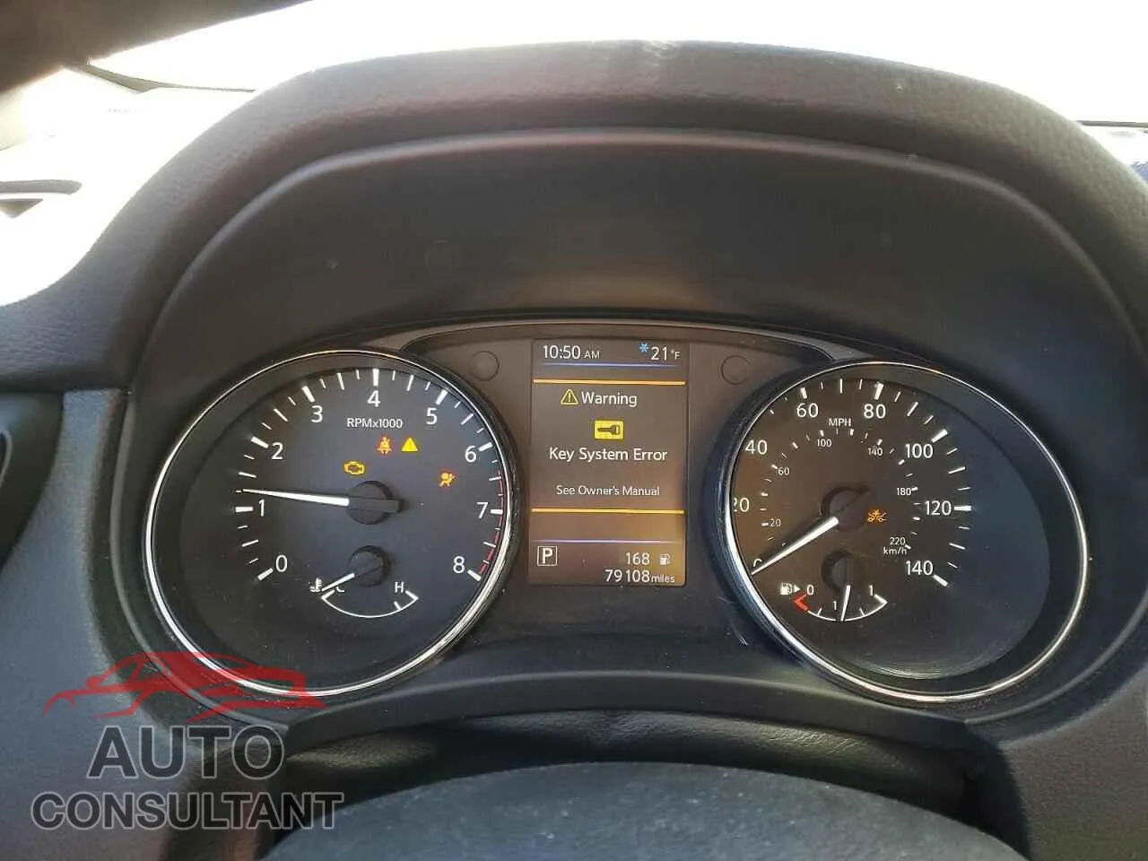 2020 NISSAN ROGUE Damaged VIN 5N1AT2MV6LC715604 – trunk area