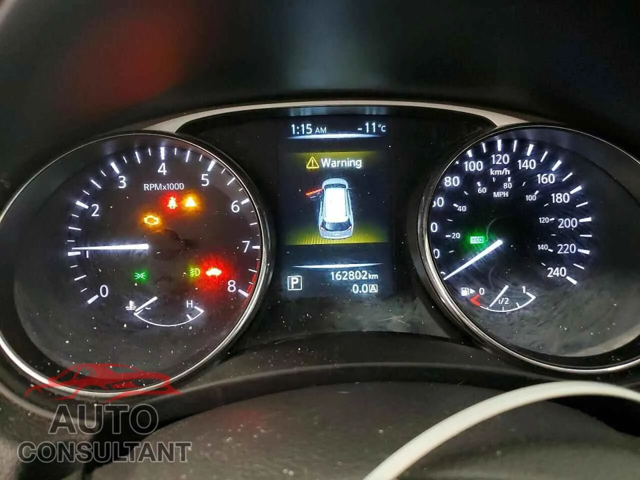 2016 NISSAN ROGUE Damaged VIN 5N1AT2MV7GC855568 – trunk area