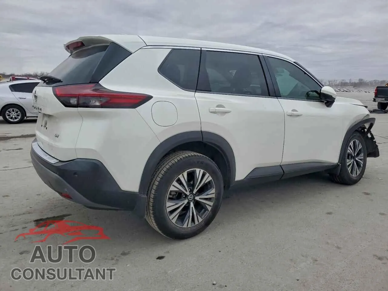 2021 NISSAN ROGUE Damaged VIN 5N1AT3BA1MC739025 – side profile