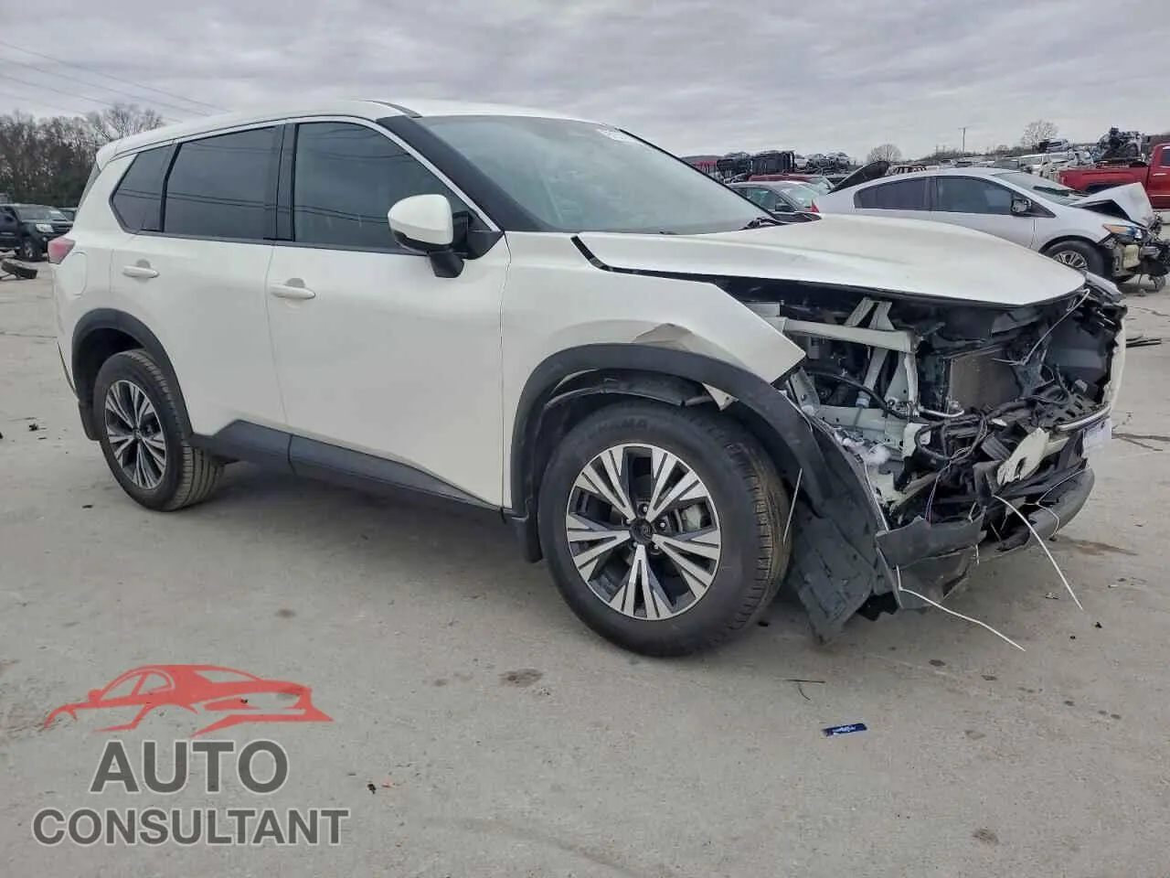 2021 NISSAN ROGUE Damaged VIN 5N1AT3BA1MC739025 – dashboard