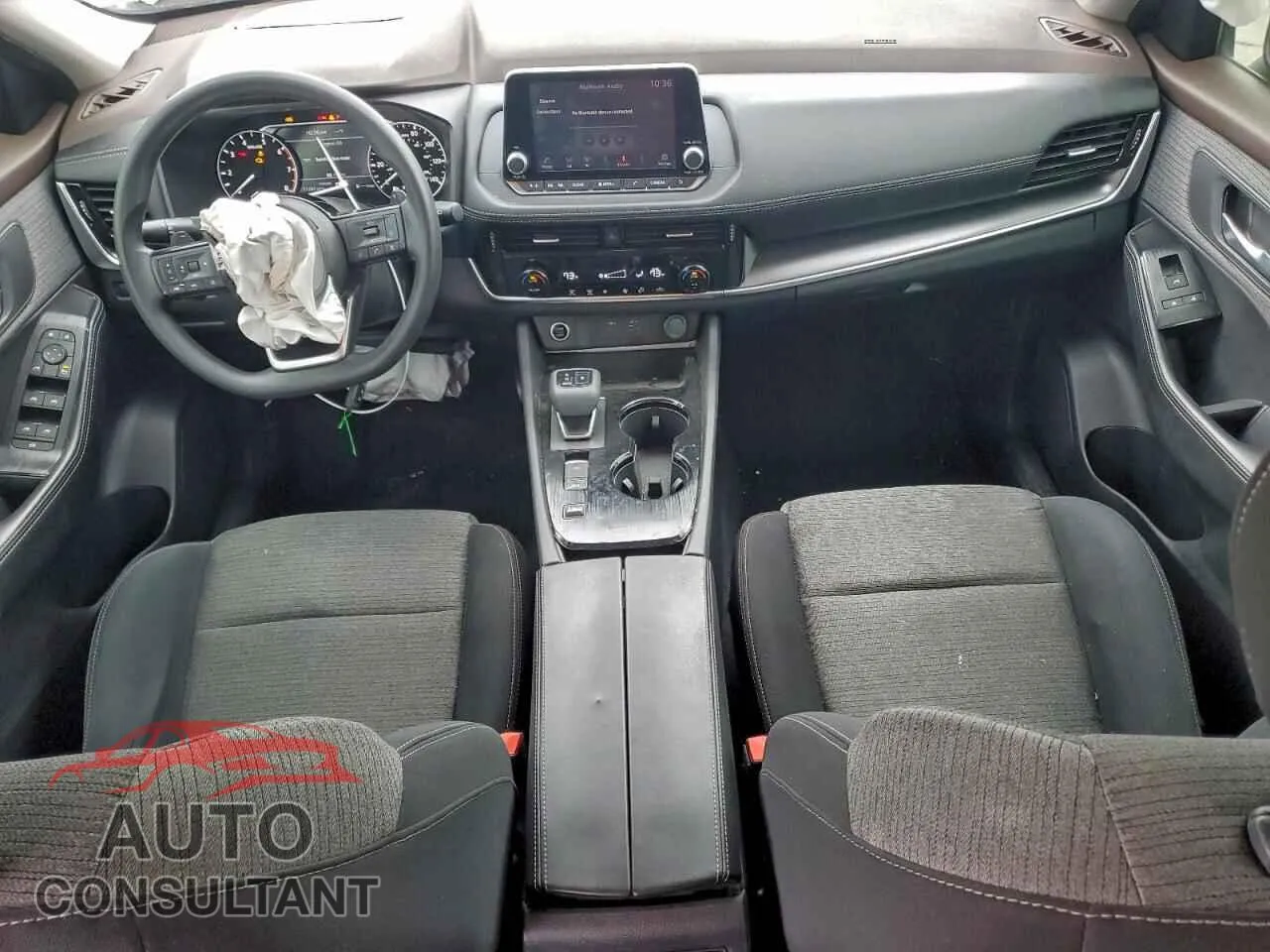 2021 NISSAN ROGUE Damaged VIN 5N1AT3BA1MC739025 – undercarriage