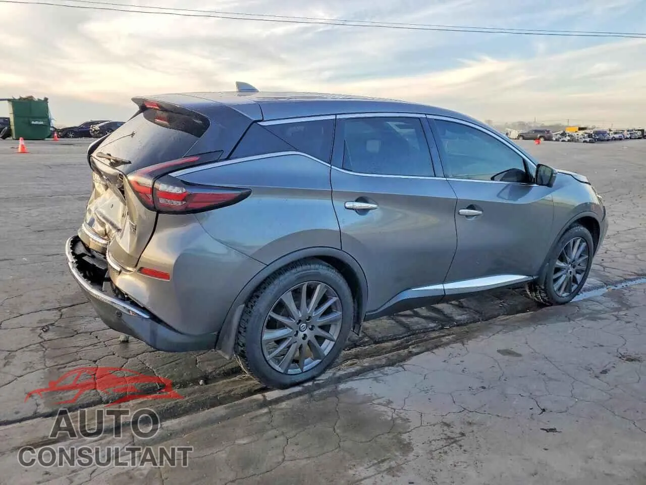 2021 NISSAN MURANO Damaged VIN 5N1AZ2BJ1MC121325 – side profile