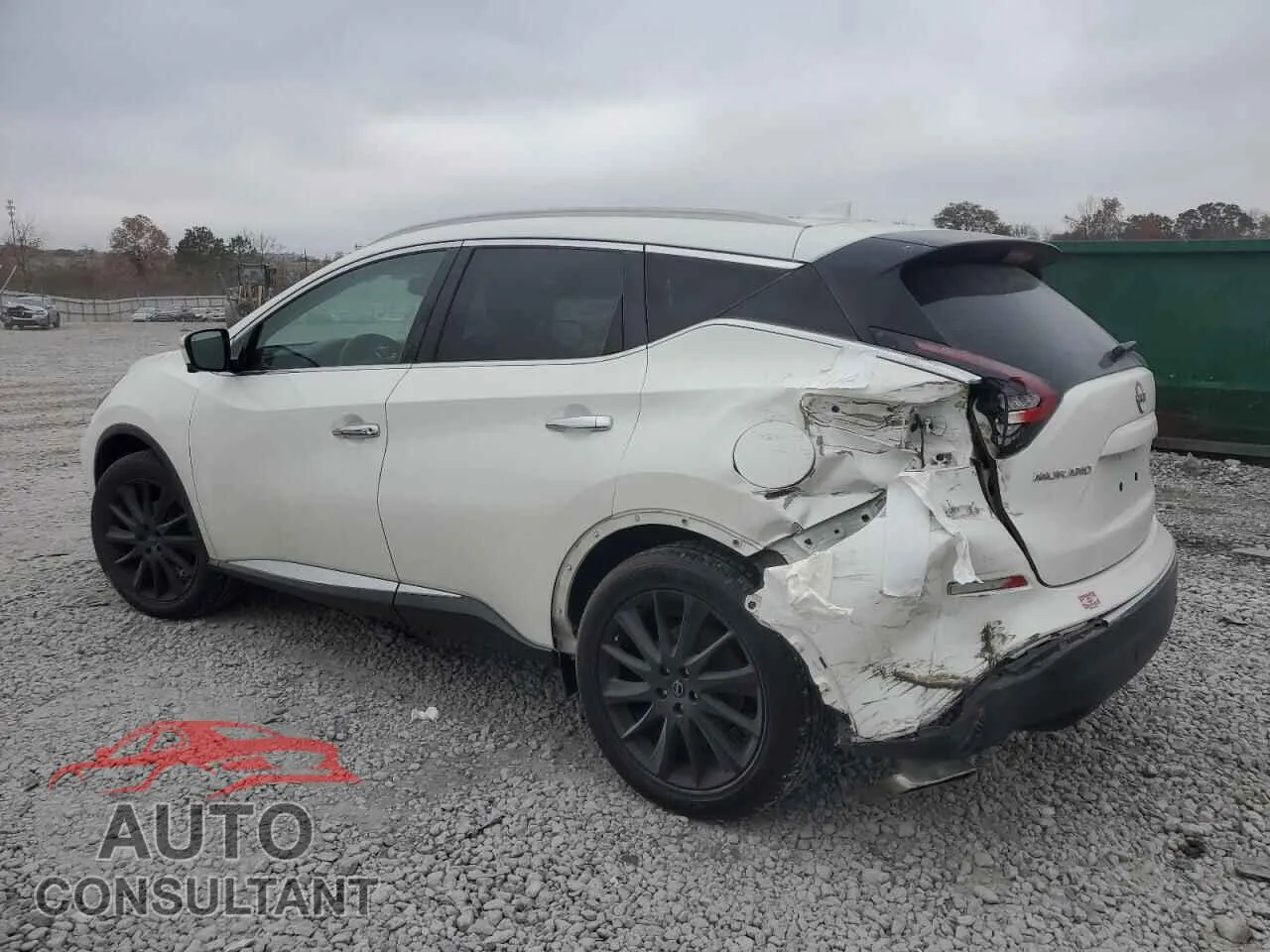 2023 NISSAN MURANO Damaged VIN 5N1AZ2CS2PC124455 – rear exterior