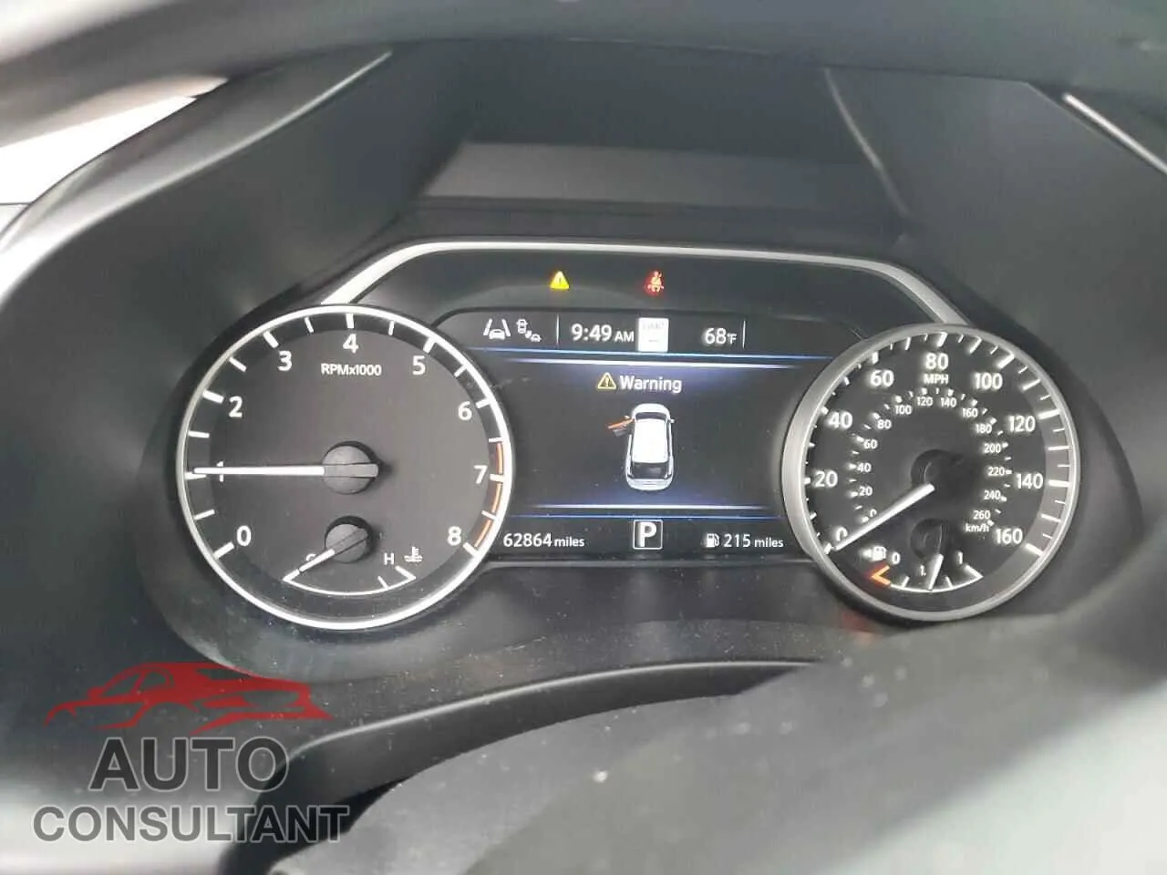 2023 NISSAN MURANO Damaged VIN 5N1AZ2CS2PC124455 – trunk area