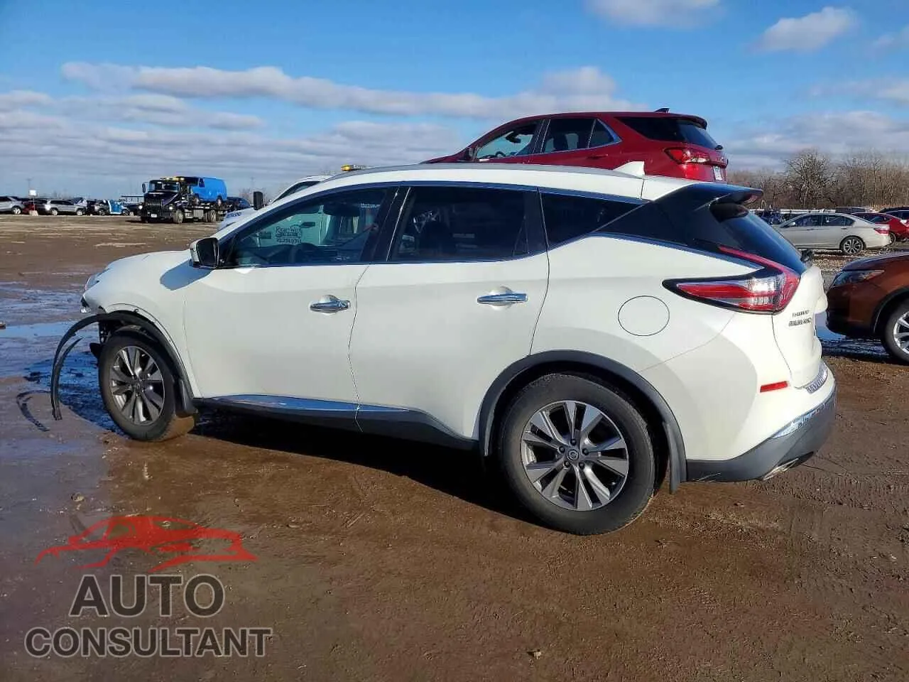 2017 NISSAN MURANO Damaged VIN 5N1AZ2MH3HN199013 – rear exterior
