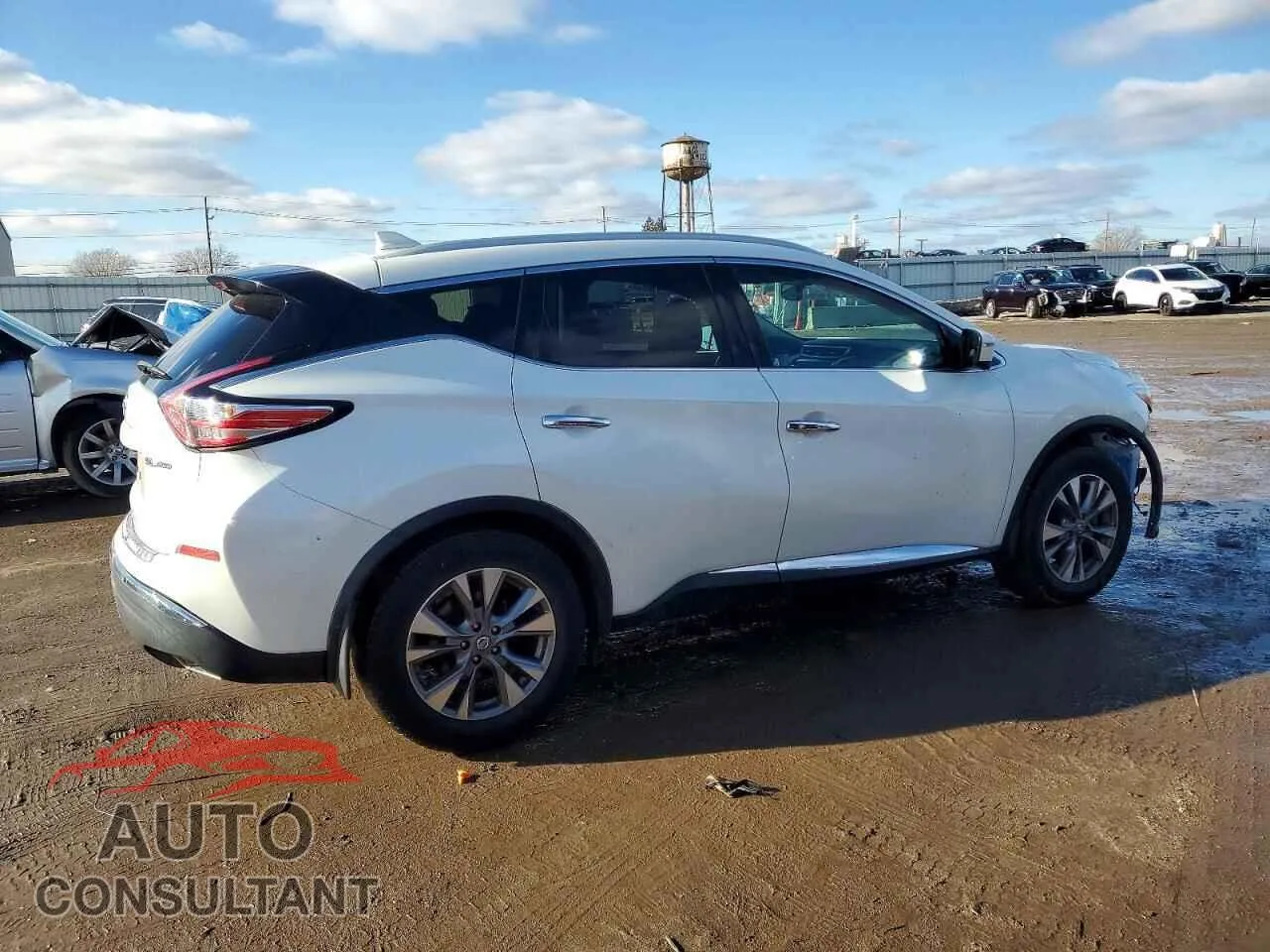 2017 NISSAN MURANO Damaged VIN 5N1AZ2MH3HN199013 – side profile