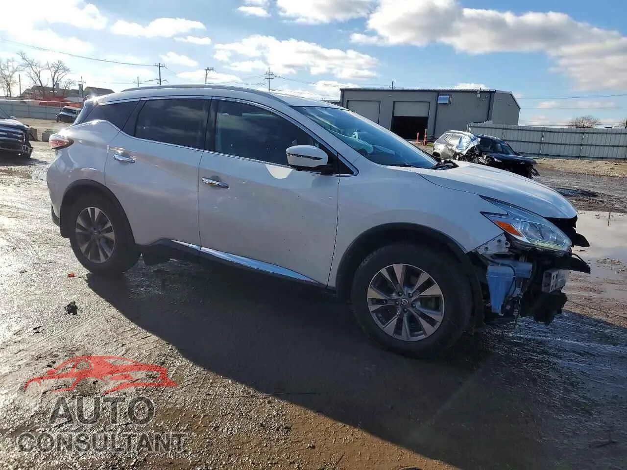 2017 NISSAN MURANO Damaged VIN 5N1AZ2MH3HN199013 – dashboard