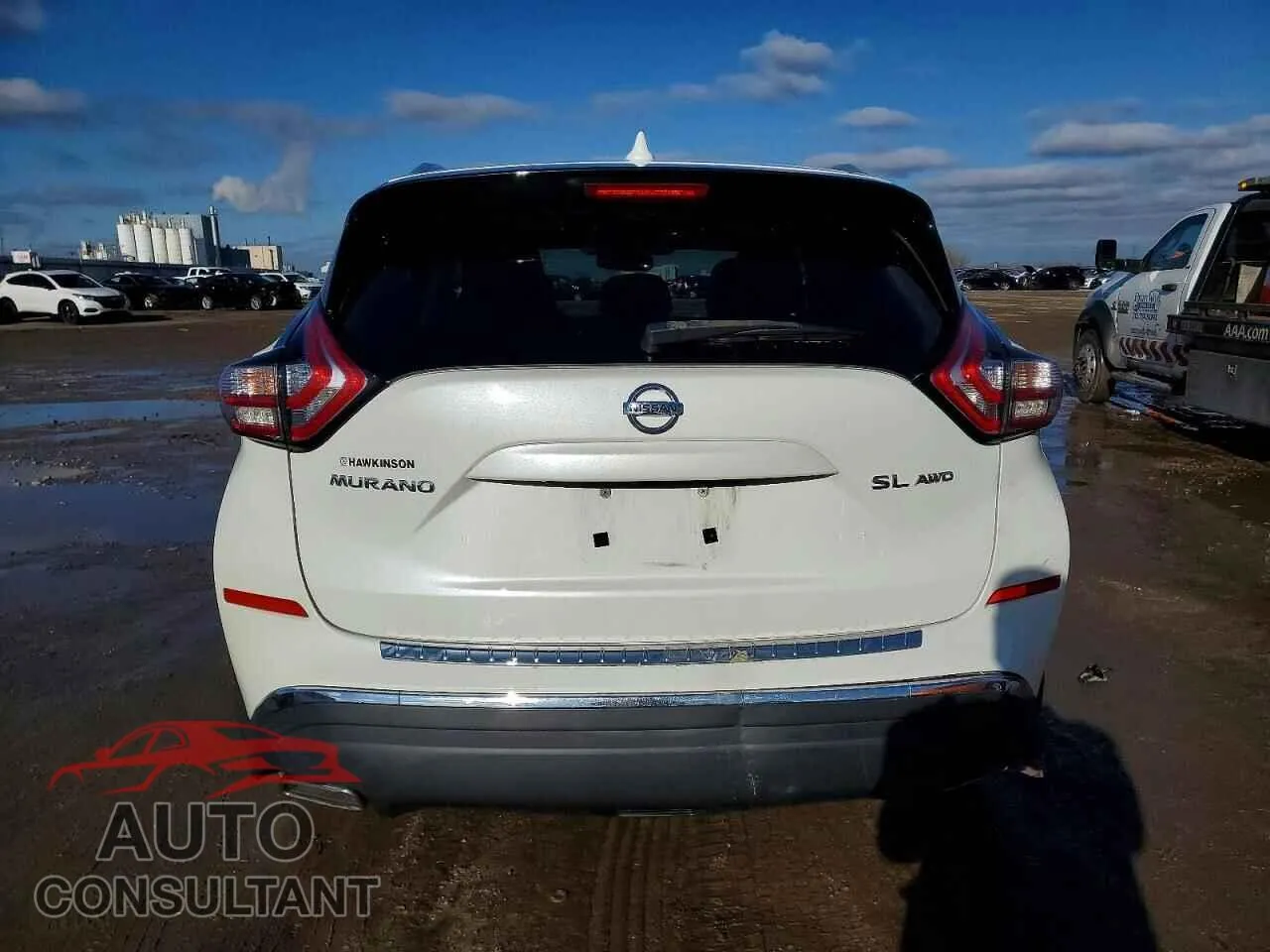 2017 NISSAN MURANO Damaged VIN 5N1AZ2MH3HN199013 – engine bay