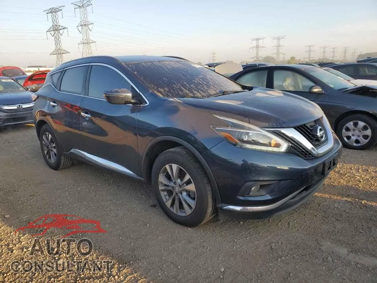 2018 NISSAN MURANO Damaged VIN 5N1AZ2MH8JN120375 – dashboard