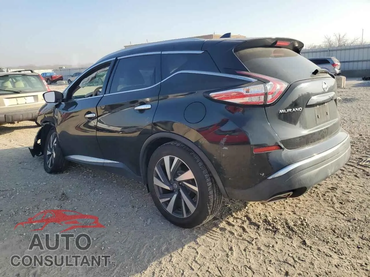 2018 NISSAN MURANO Damaged VIN 5N1AZ2MH8JN131232 – rear exterior
