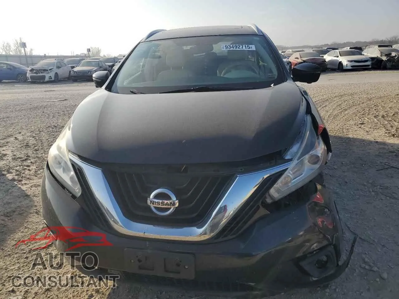2018 NISSAN MURANO Damaged VIN 5N1AZ2MH8JN131232 – interior seats