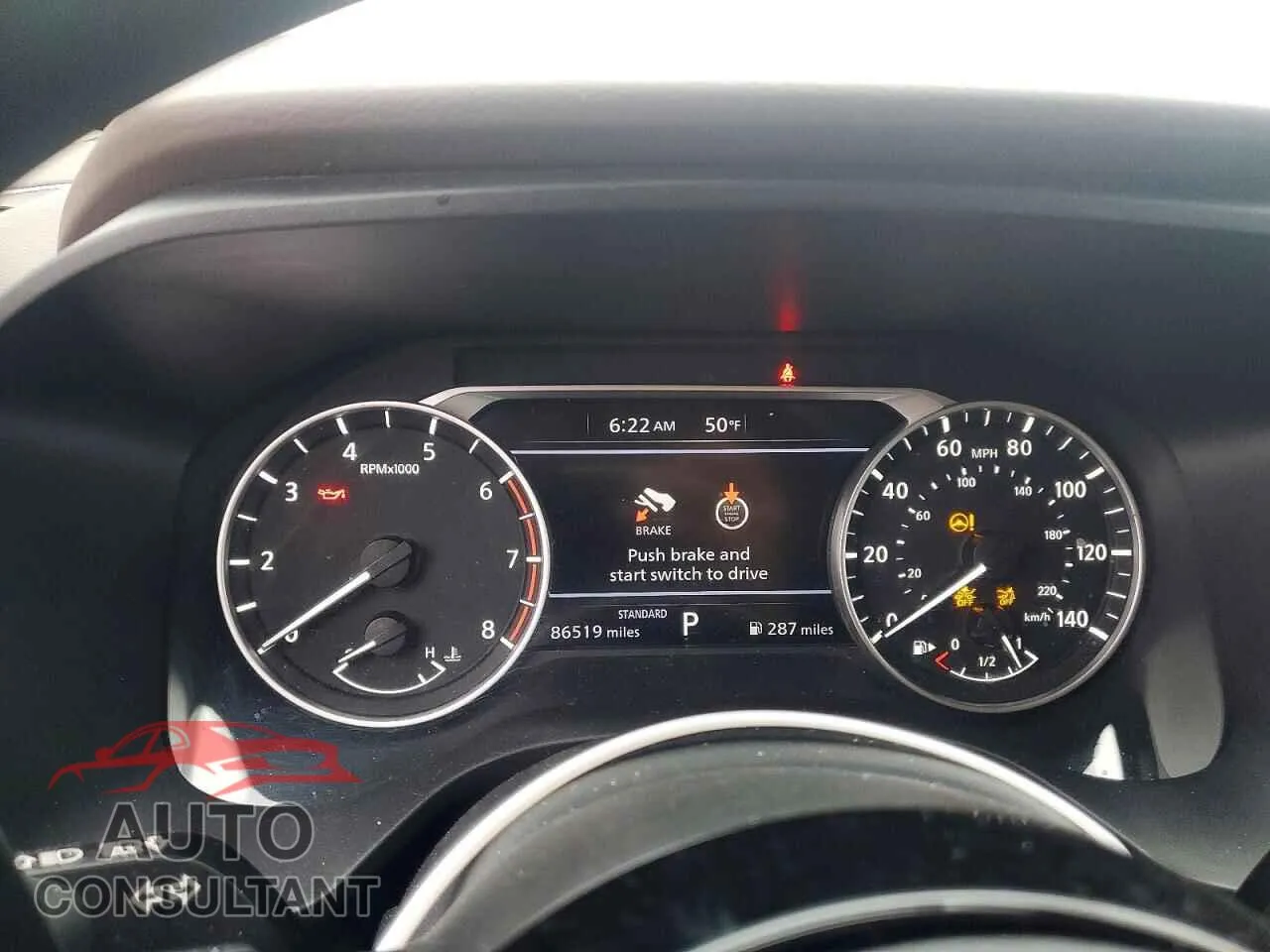 2022 NISSAN ROGUE Damaged VIN 5N1BT3BA1NC697610 – trunk area