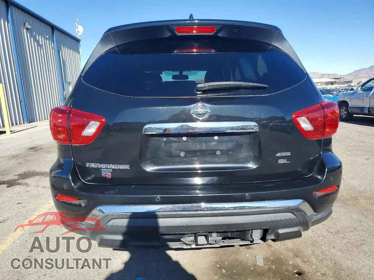 2019 NISSAN PATHFINDER Damaged VIN 5N1DR2MM5KC622610 – engine bay