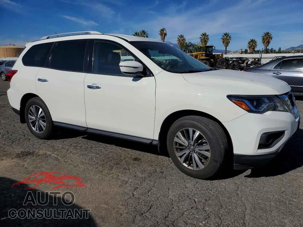 2017 NISSAN PATHFINDER Damaged VIN 5N1DR2MM6HC633284 – dashboard