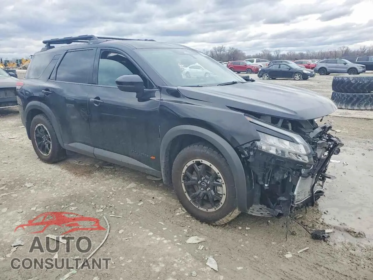 2025 NISSAN PATHFINDER Damaged VIN 5N1DR3BD8SC214904 – dashboard