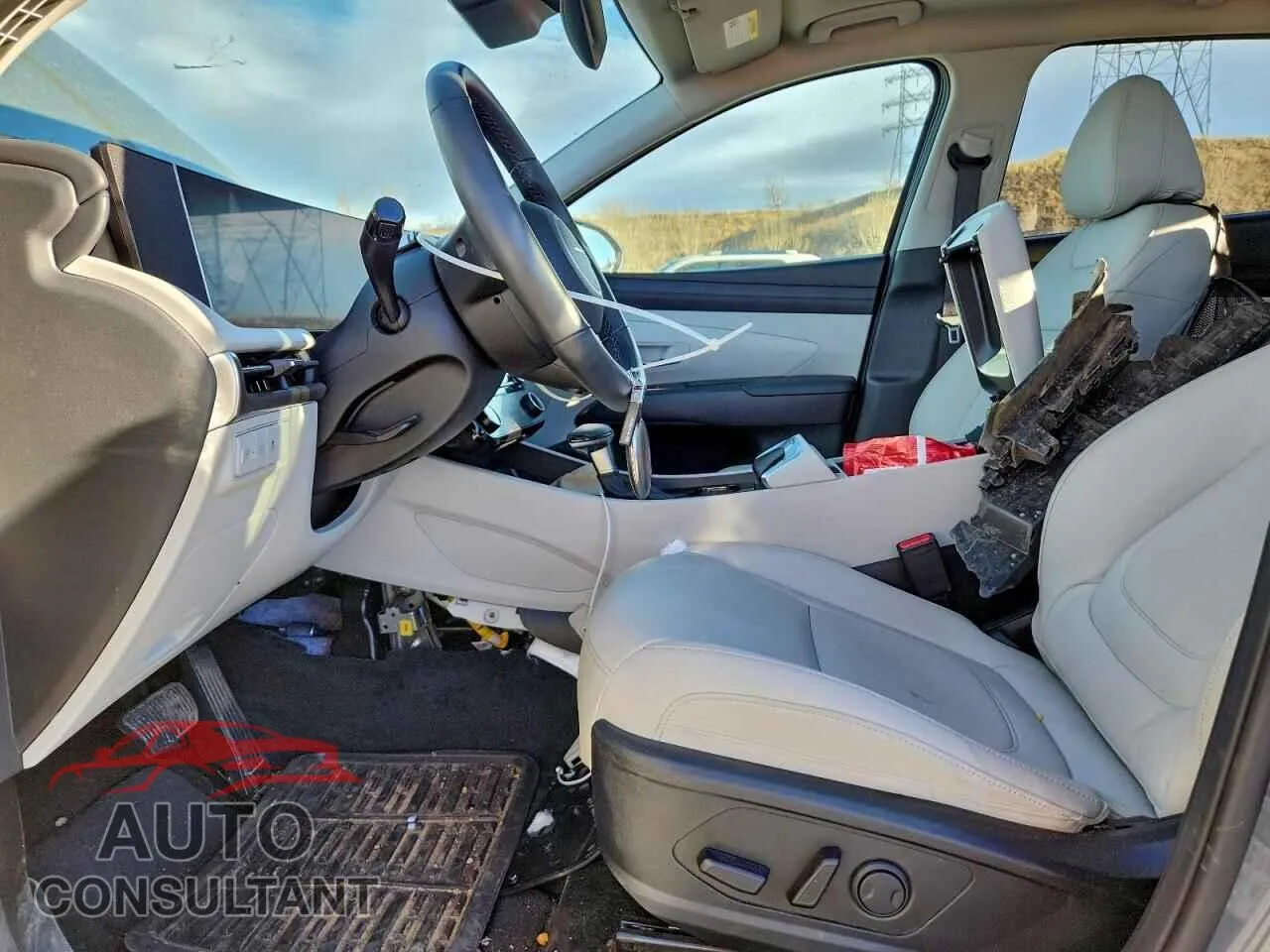2025 HYUNDAI TUCSON Damaged VIN 5NMJCCDE3SH478273 – exterior detail