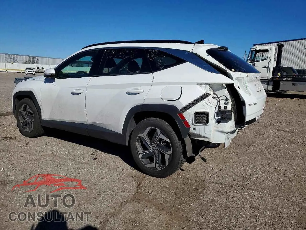 2023 HYUNDAI TUCSON Damaged VIN 5NMJECAE3PH204853 – rear exterior