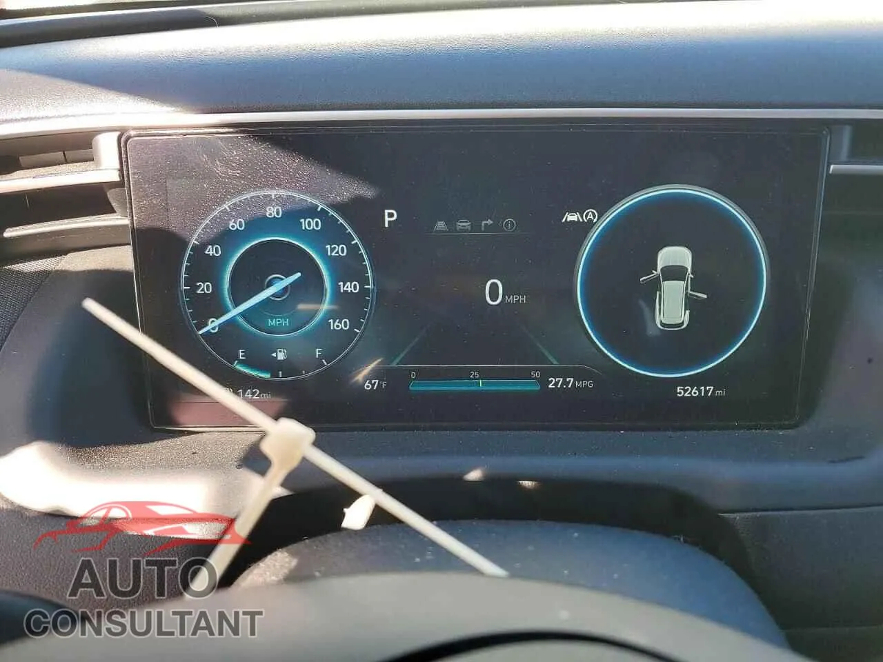 2023 HYUNDAI TUCSON Damaged VIN 5NMJECAE3PH204853 – trunk area