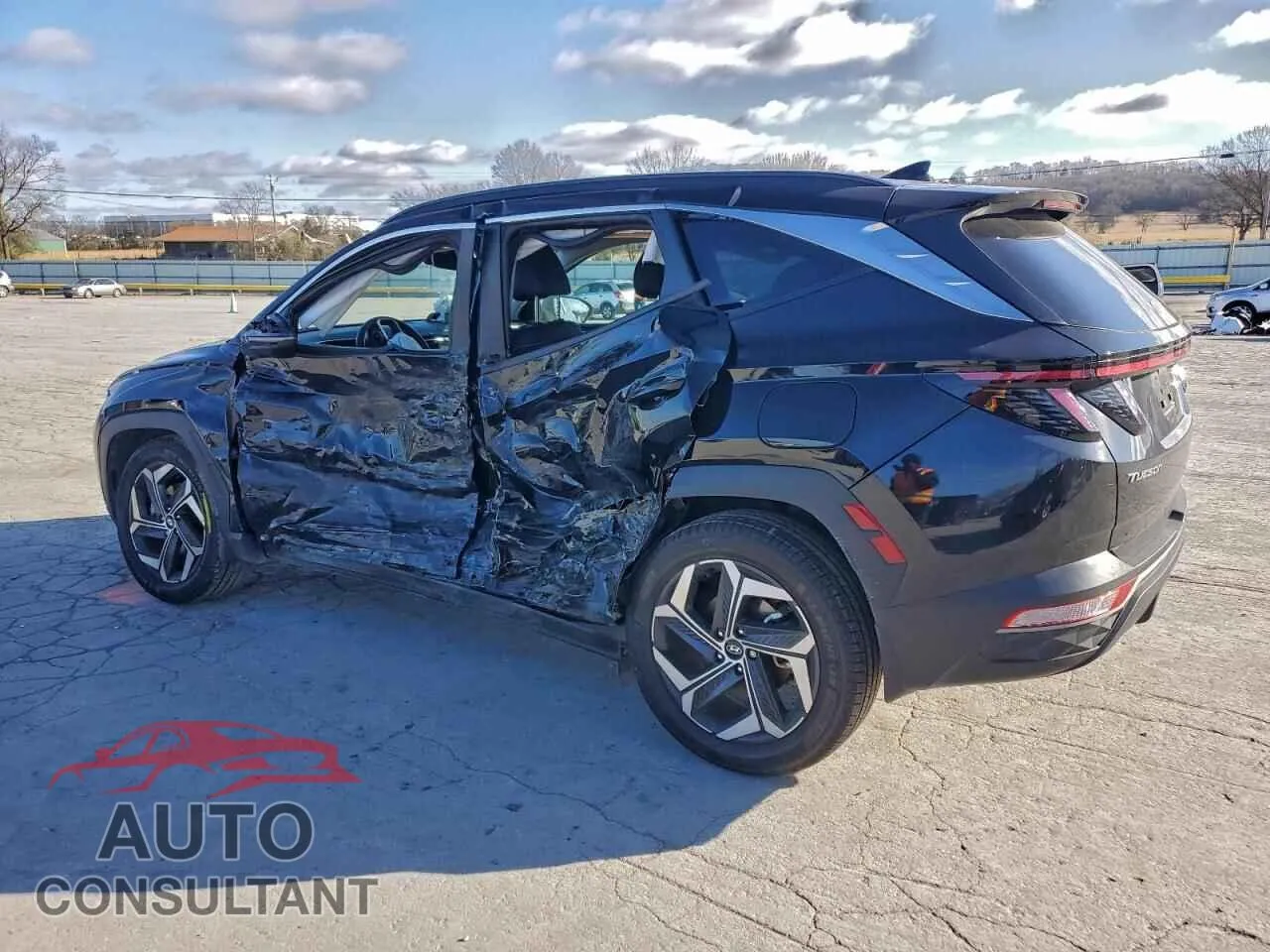 2023 HYUNDAI TUCSON Damaged VIN 5NMJFCAE4PH223165 – rear exterior