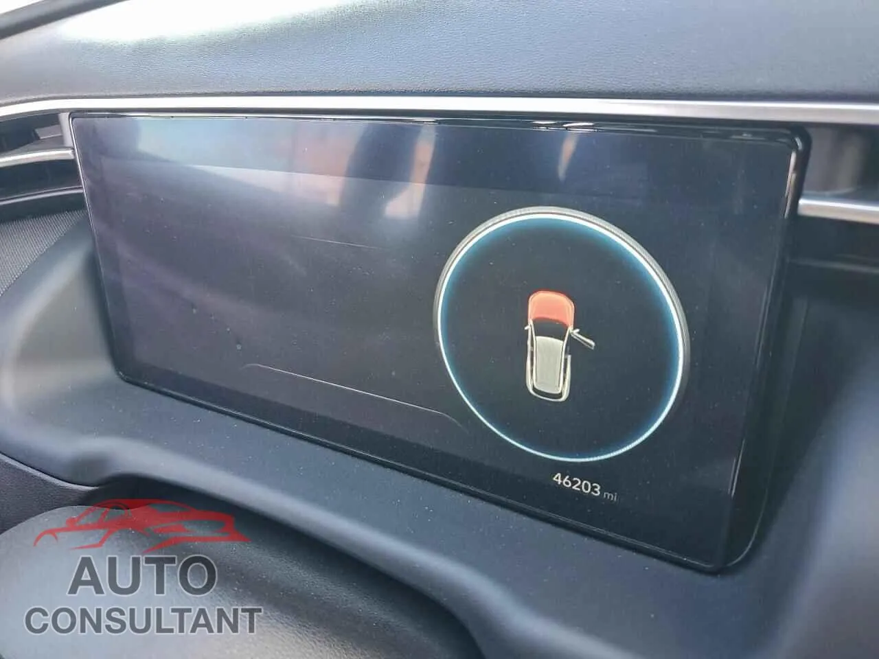 2023 HYUNDAI TUCSON Damaged VIN 5NMJFCAE4PH223165 – trunk area