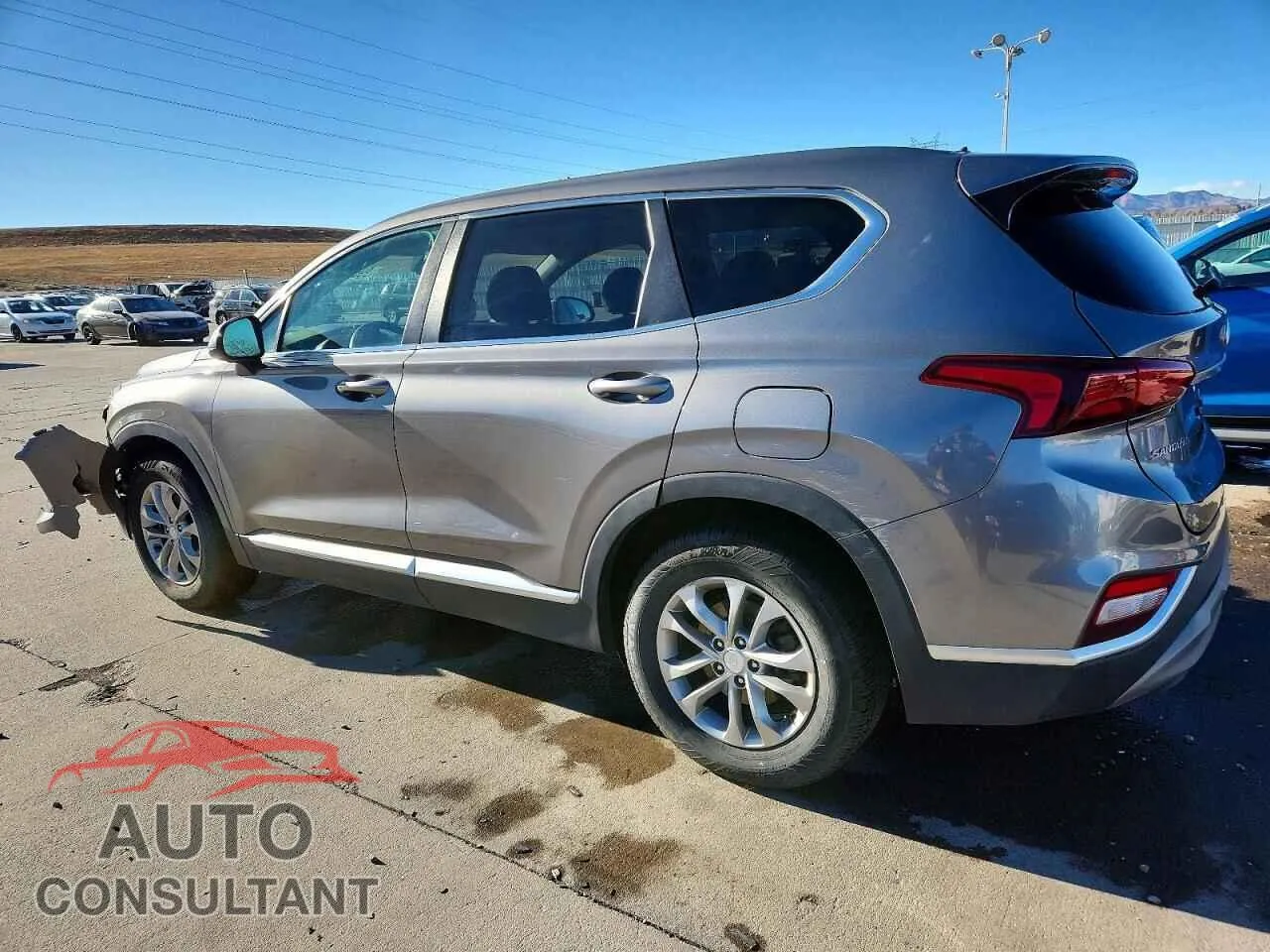 2020 HYUNDAI SANTA FE Damaged VIN 5NMS2CAD5LH169473 – rear exterior 2020 HYUNDAI SANTA FE Damaged VIN 5NMS2CAD5LH169473 – rear exterior