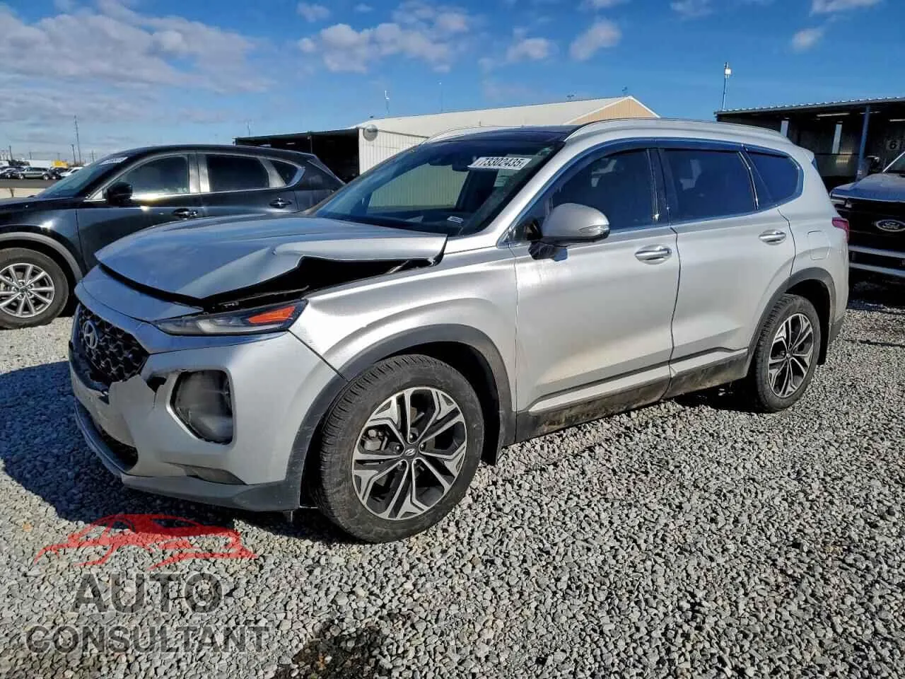 2019 HYUNDAI SANTA FE VIN 5NMS5CAA9KH133832