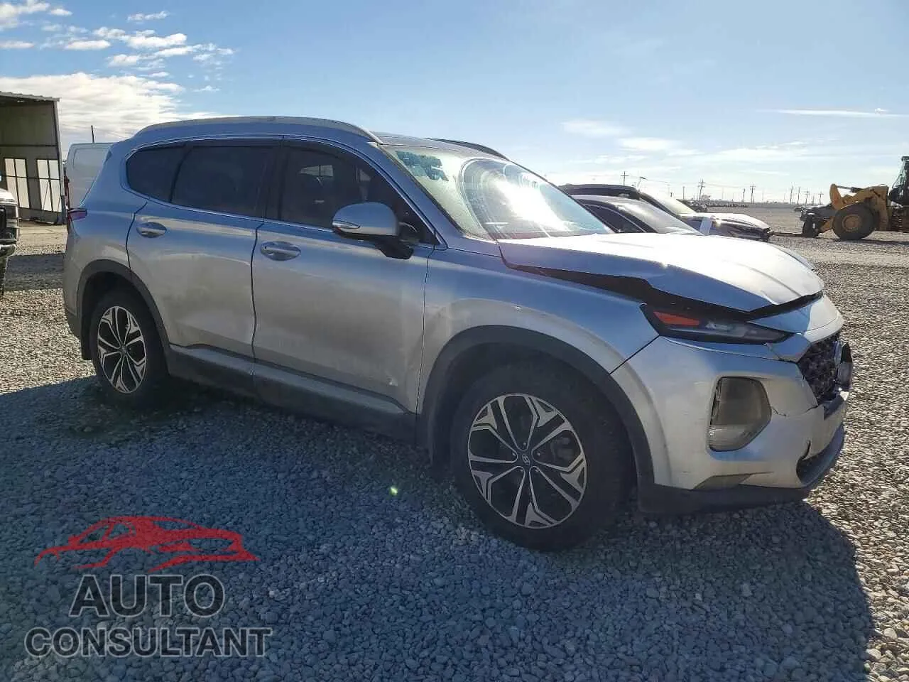 2019 HYUNDAI SANTA FE Damaged VIN 5NMS5CAA9KH133832 – dashboard
