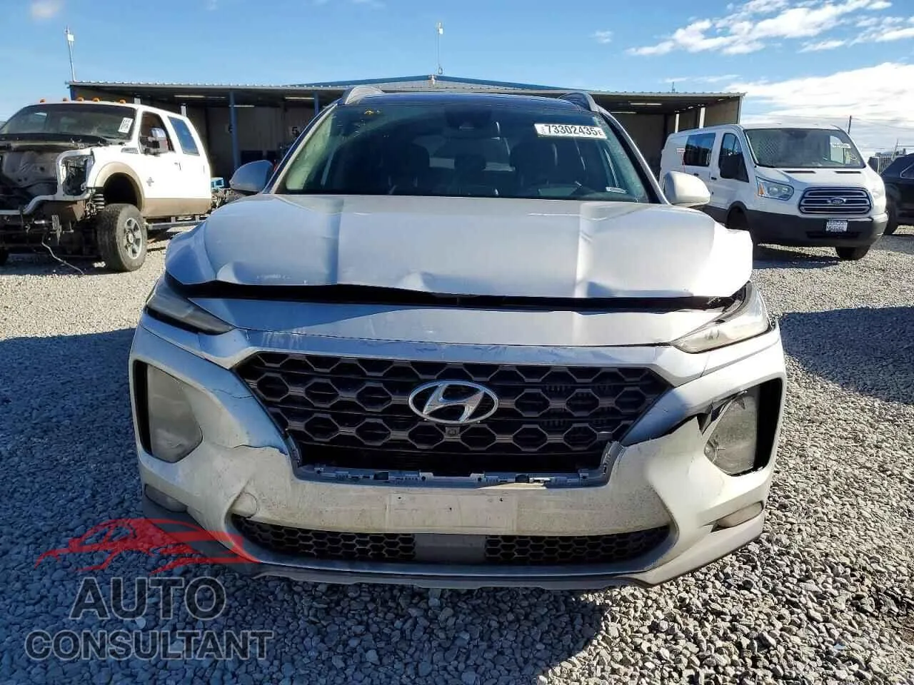 2019 HYUNDAI SANTA FE Damaged VIN 5NMS5CAA9KH133832 – interior seats