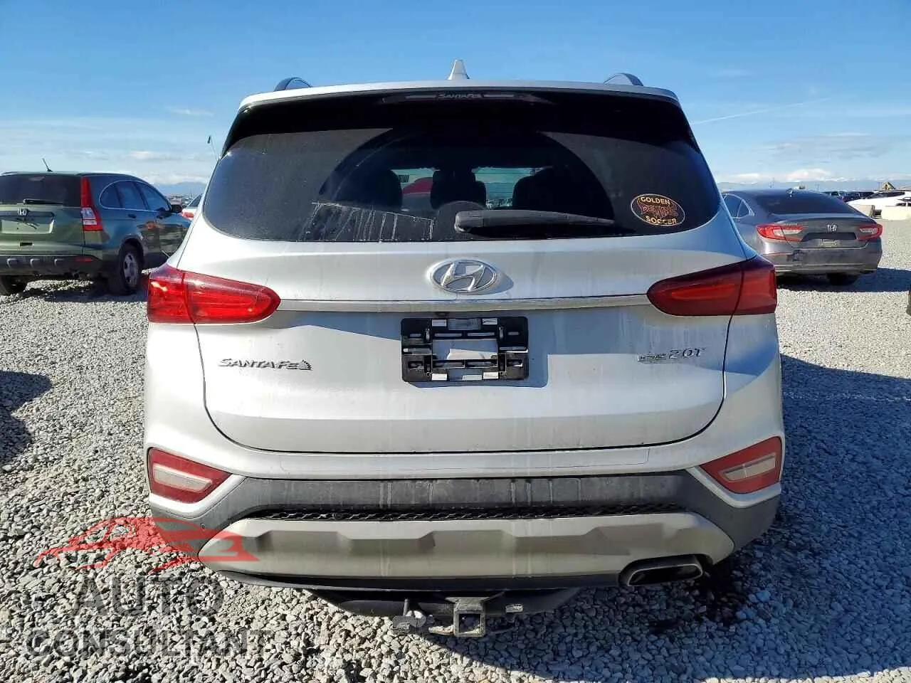 2019 HYUNDAI SANTA FE Damaged VIN 5NMS5CAA9KH133832 – engine bay