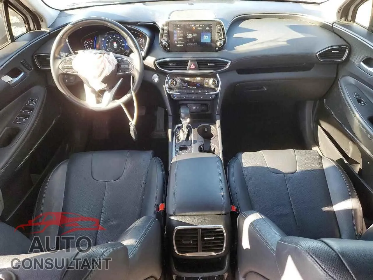 2019 HYUNDAI SANTA FE Damaged VIN 5NMS5CAA9KH133832 – undercarriage