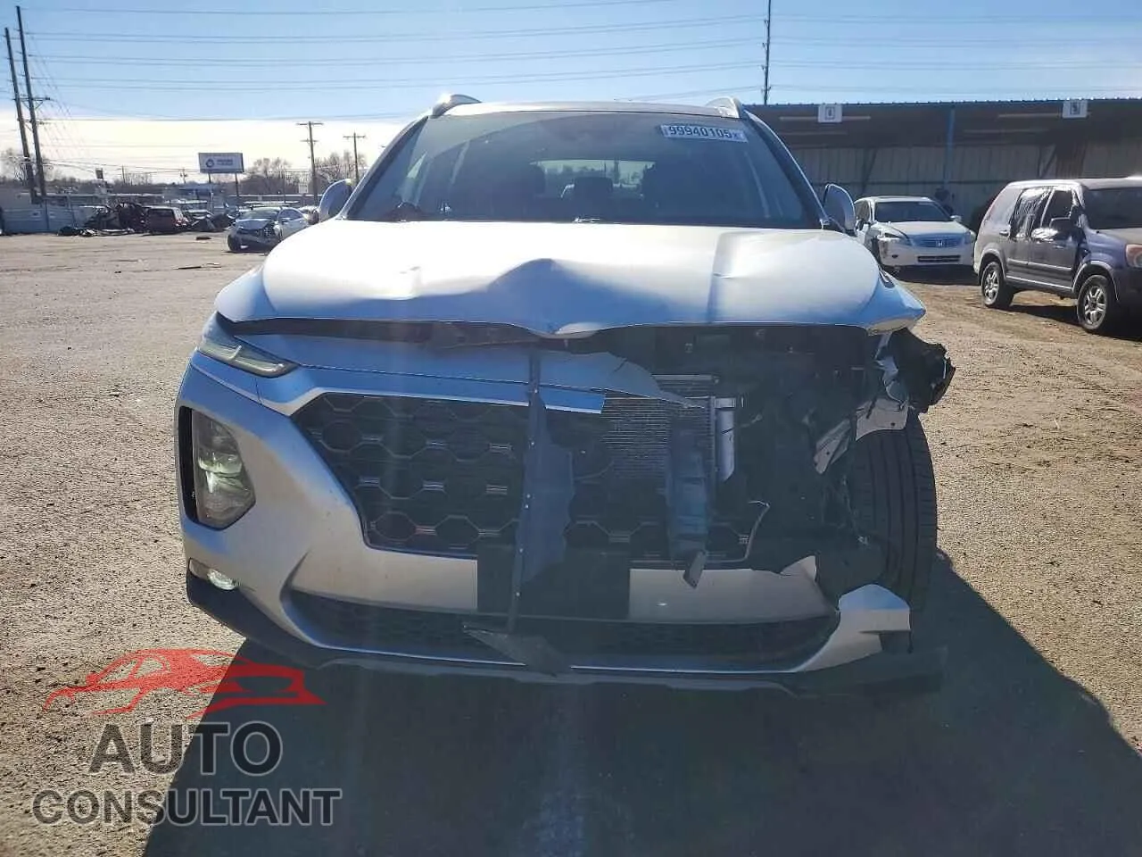 2019 HYUNDAI SANTA FE Damaged VIN 5NMS5CAD6KH007552 – interior seats