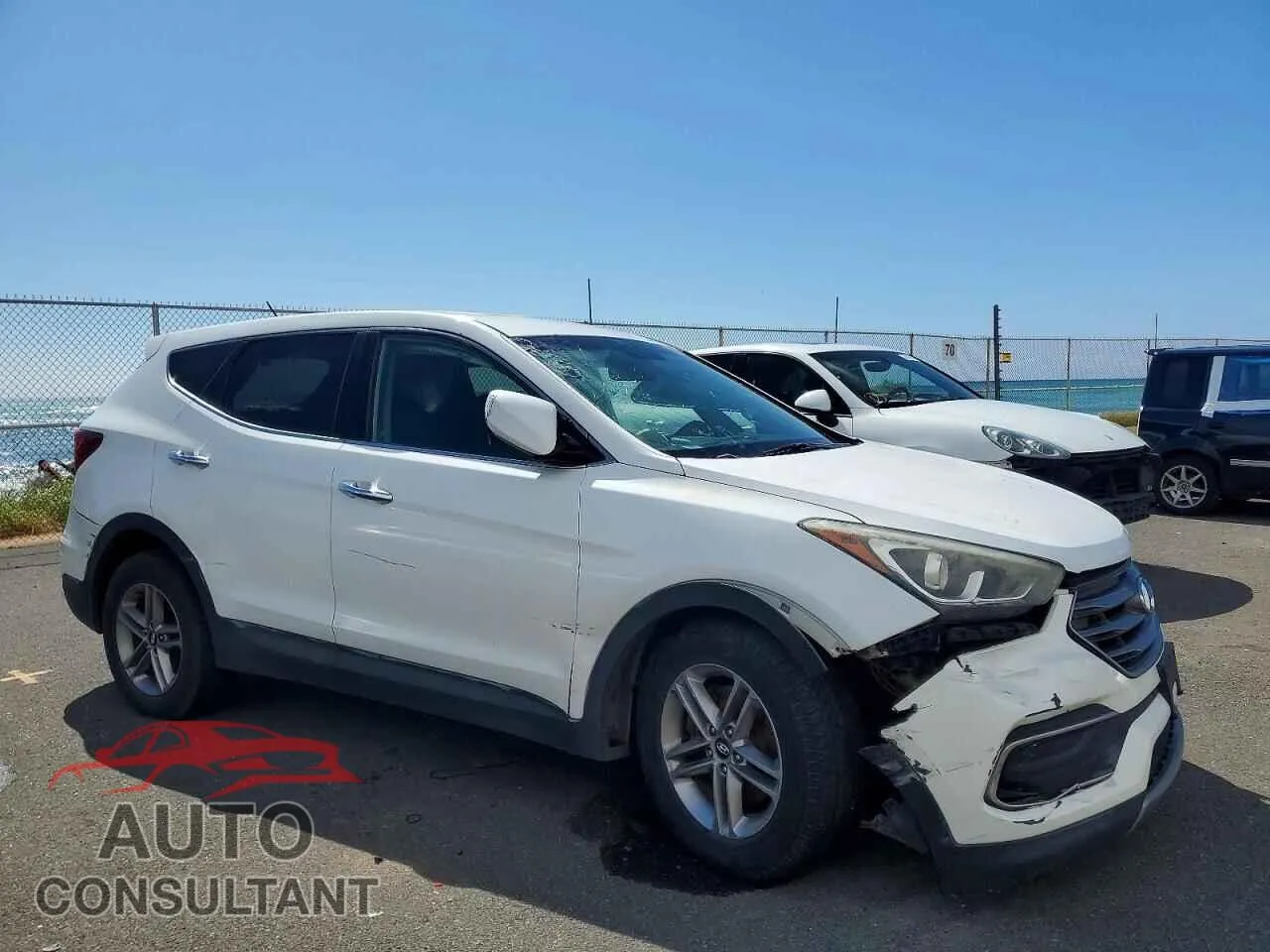 2018 HYUNDAI SANTA FE Damaged VIN 5NMZT3LB5JH068440 – dashboard