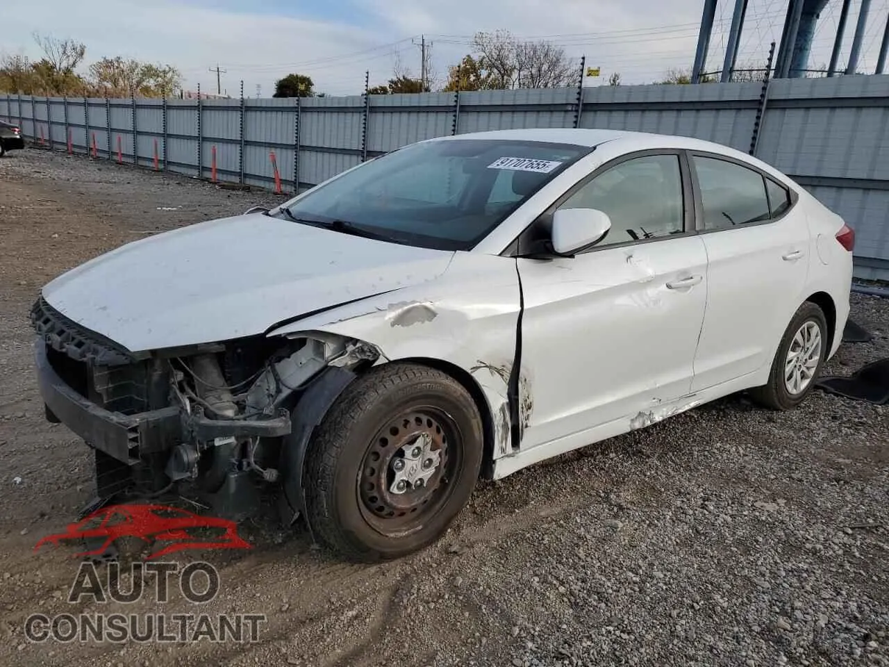 2018 HYUNDAI ELANTRA VIN 5NPD74LF8JH226716