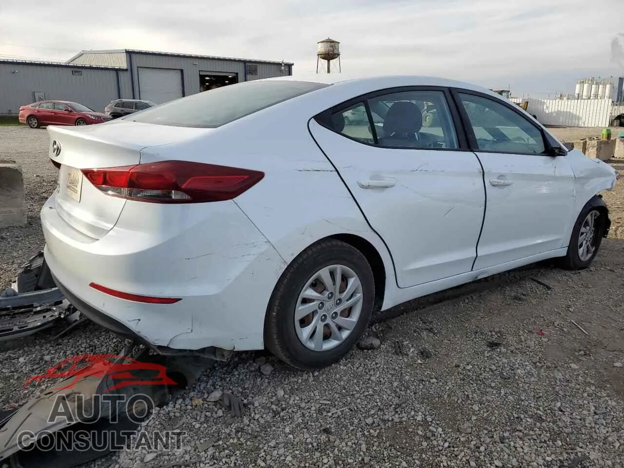 2018 HYUNDAI ELANTRA Damaged VIN 5NPD74LF8JH226716 – side profile