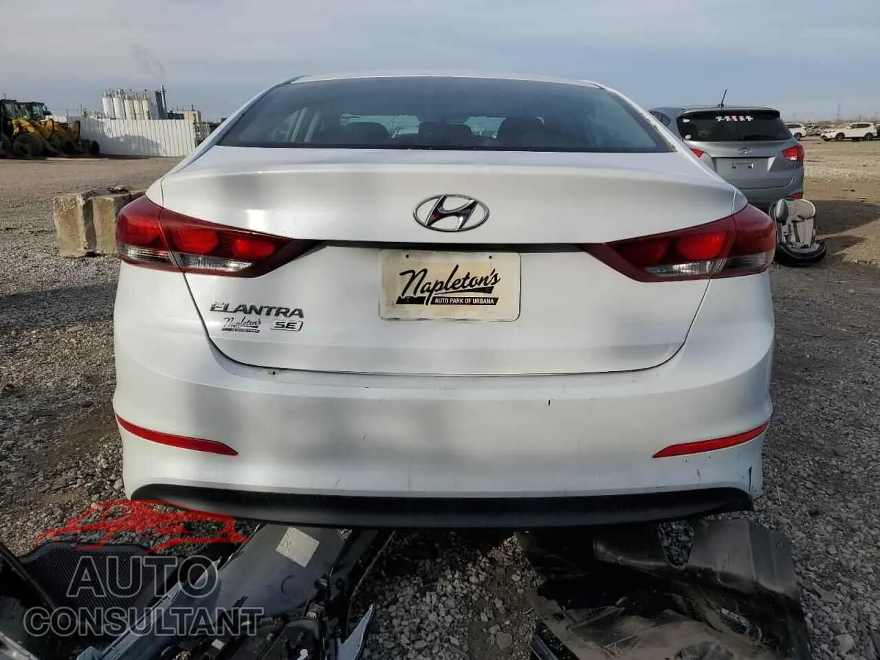 2018 HYUNDAI ELANTRA Damaged VIN 5NPD74LF8JH226716 – engine bay