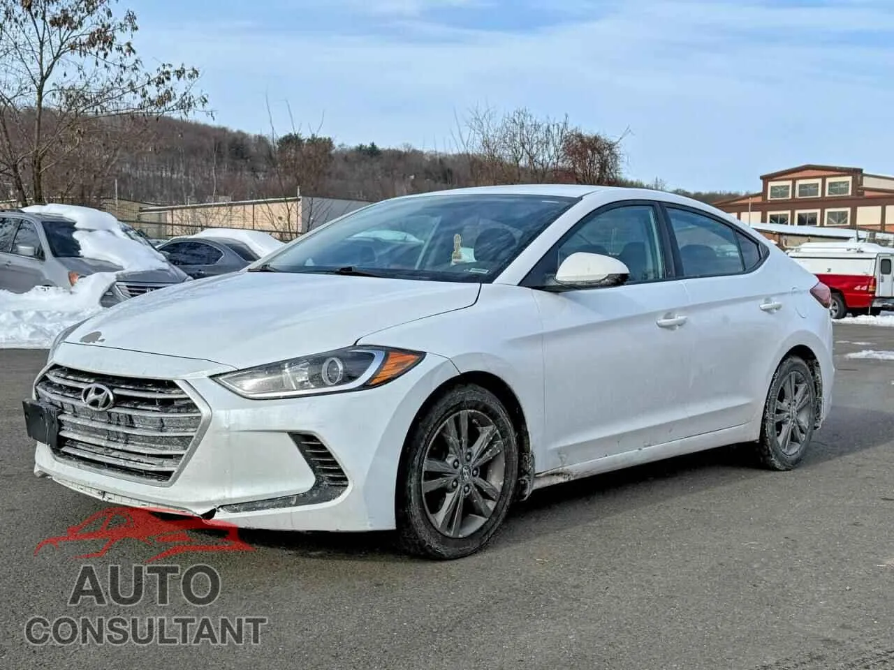 2018 HYUNDAI ELANTRA Damaged VIN 5NPD74LFXJH321925 – rear exterior