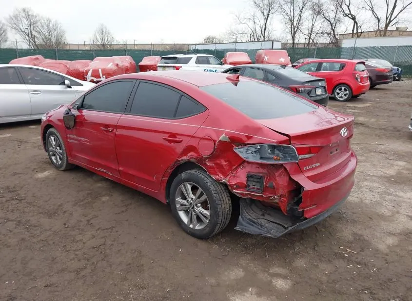 2017 HYUNDAI Elantra Used VIN 5NPD84LF2HH034280 – rear exterior